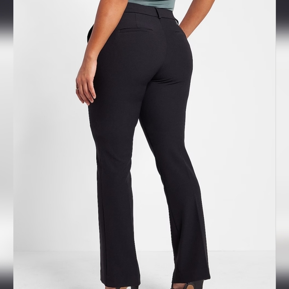 Express Mid Rise Publicist Barely Boot Pants - Picture 2 of 10